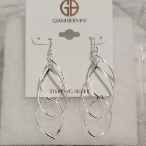 Giani Bernini Sterling Silver Twisted Earrings DISCOUNTED PRICED TO SALE
